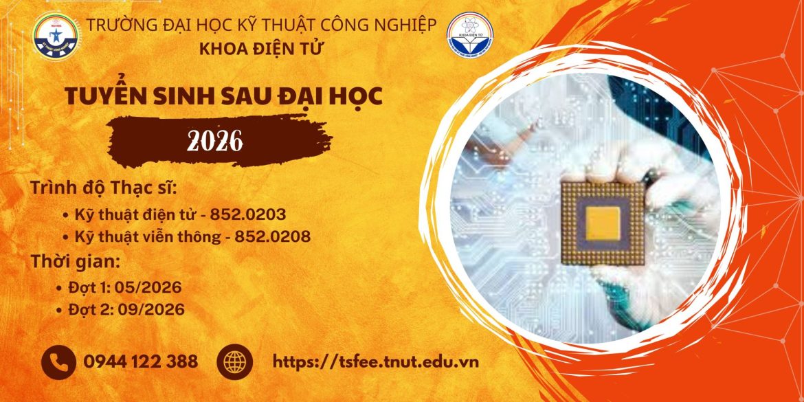tuyển sinh đào tạo trình độ thạc sĩ năm 2026